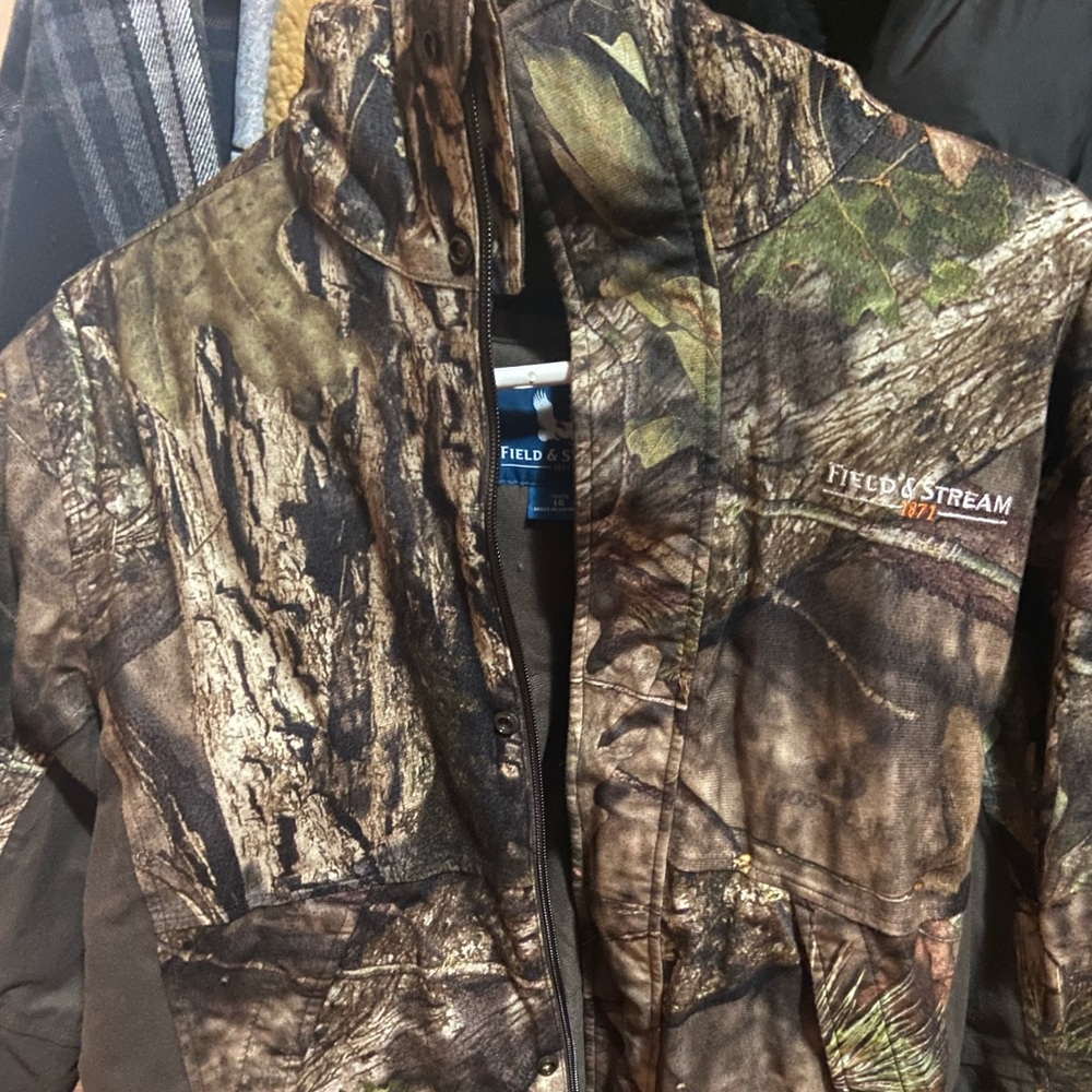 Winter camo jacket